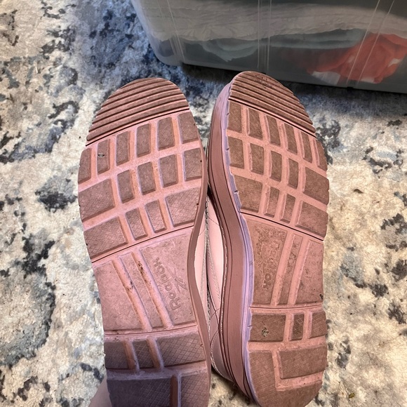 REEBOK CLUB C DOUBLE GEO 'SHELL PURPLE/SHELL PURPLE/INFUSED LILAC' - Picture 8 of 9